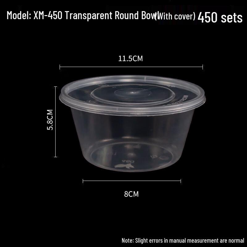 Disposable Round Food Container with Lid
Disposable Round Food Container with Lid