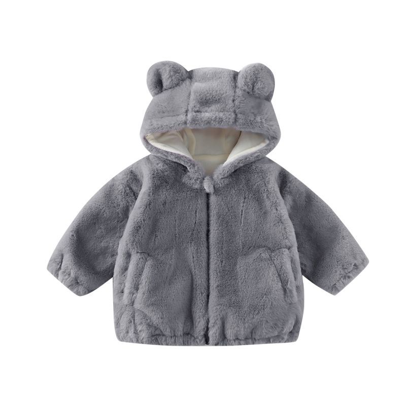 Детское флисовое пальто с капюшоном, теплое, на молнии, для детей 1-5 лет 110
Детское флисовое пальто с капюшоном, теплое, на молнии, для детей 1-5 лет 110