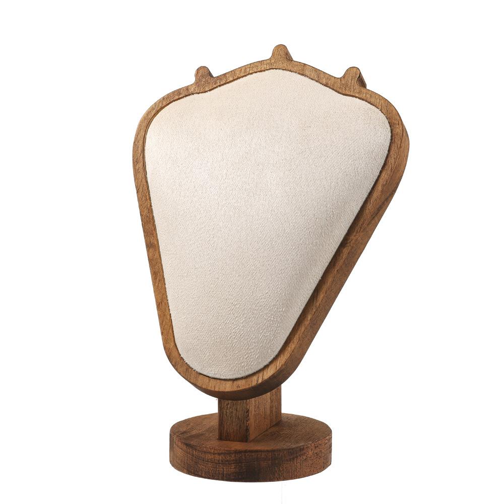 Wood jewelry necklace jewelry display frame high-grade impression model counter window display props necklace frame бежевий
Wood jewelry necklace jewelry display frame high-grade impression model counter window display props necklace frame бежевий