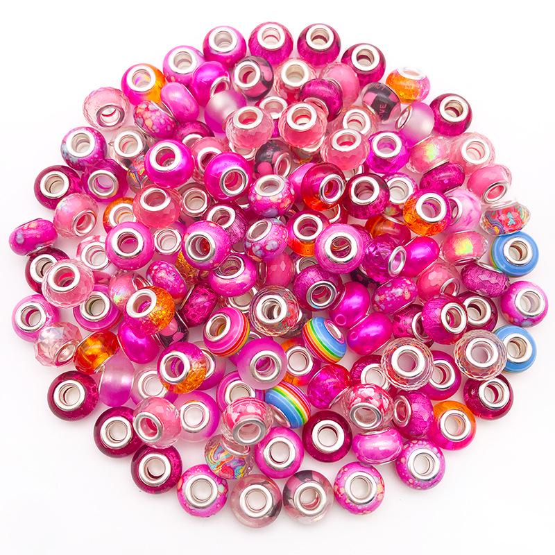 10pcs Large Hole Colorful Beads: Yellow, Green, Pink, Blue, Purple for DIY Bracelets & Necklaces
10pcs Large Hole Colorful Beads: Yellow, Green, Pink, Blue, Purple for DIY Bracelets & Necklaces