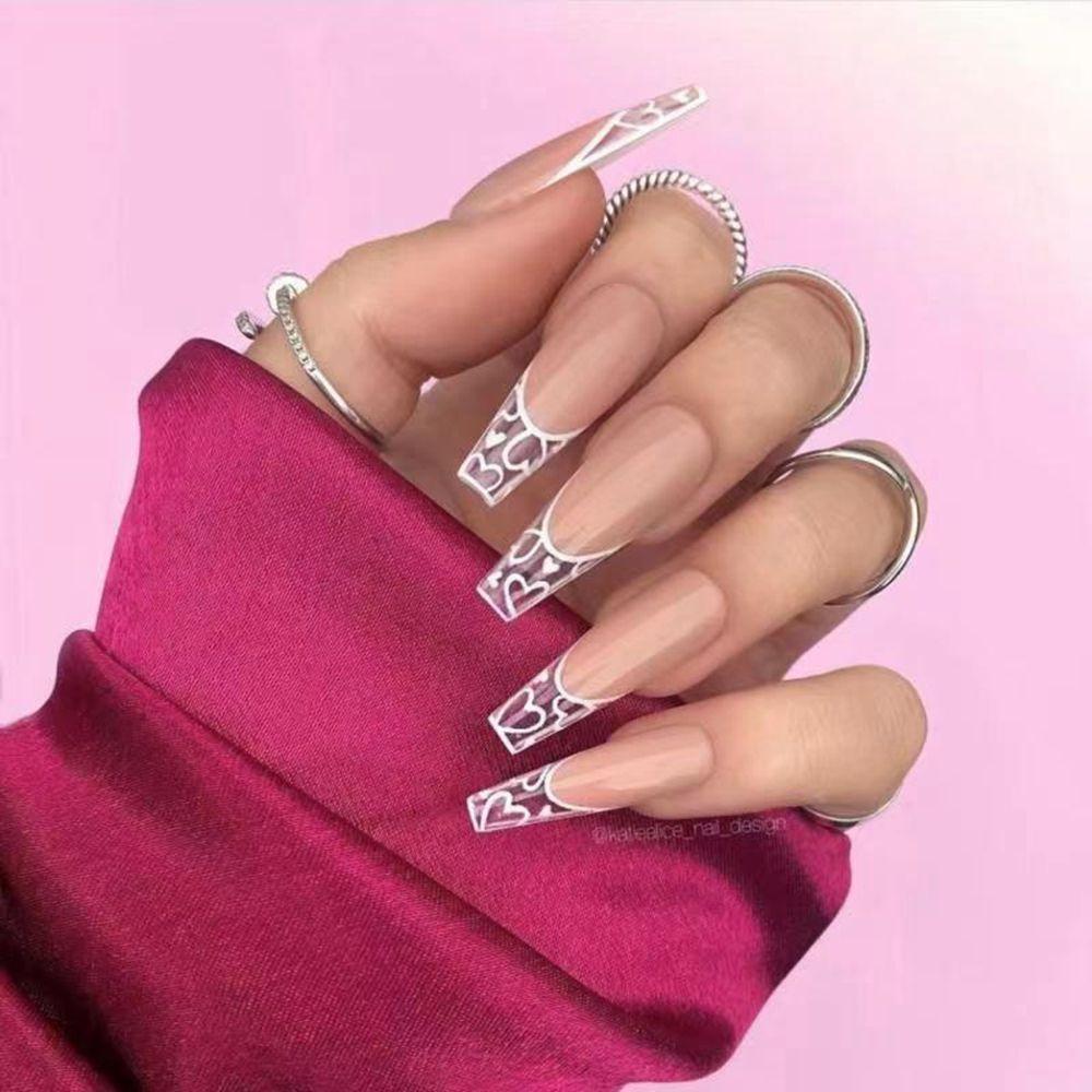 Ballerina Full Cover Detachable Manicure Tool Fake Nails Nail Tips Coffin False Nails Wearable
Ballerina Full Cover Detachable Manicure Tool Fake Nails Nail Tips Coffin False Nails Wearable