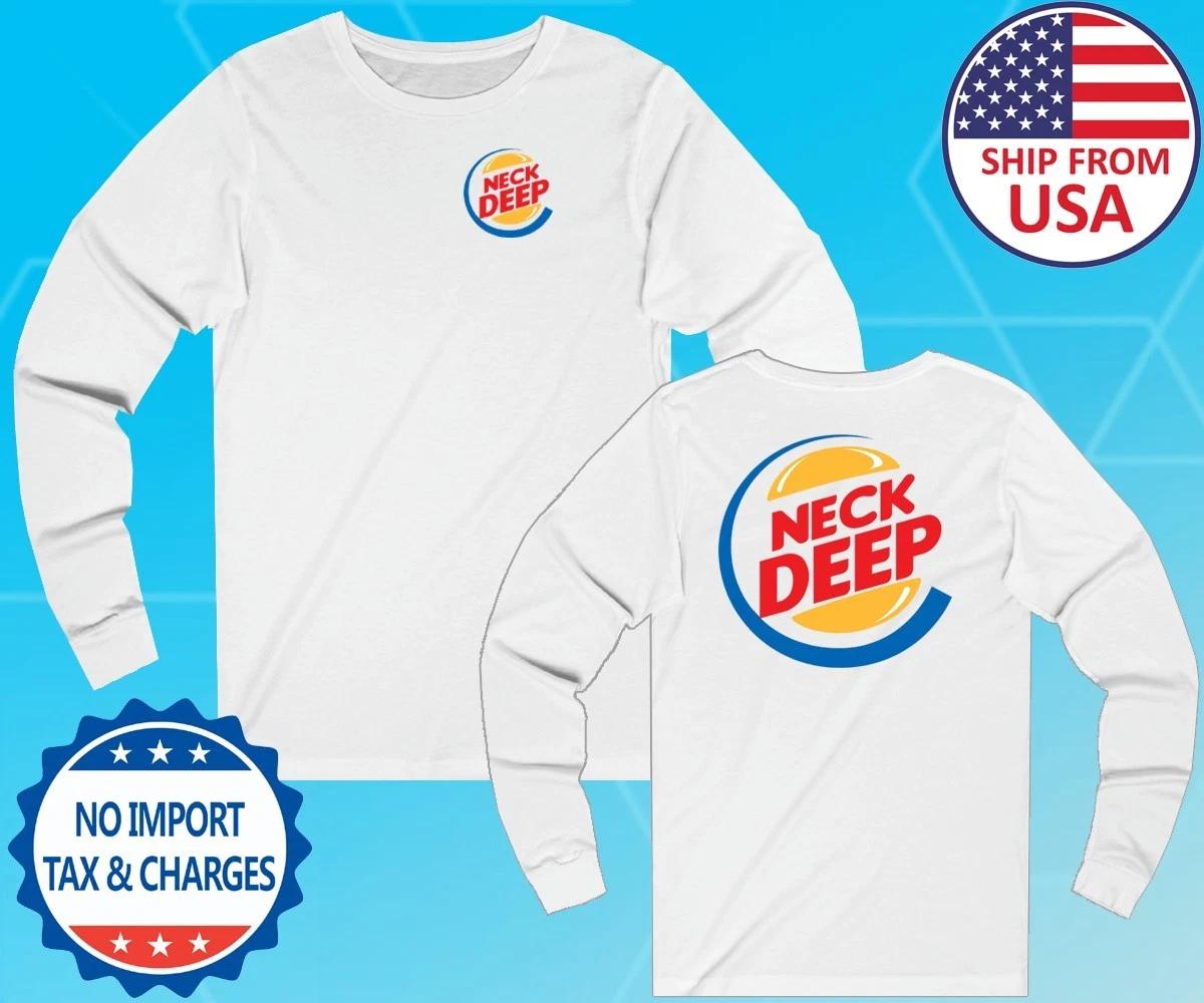Neck Deep White Size S-3XL 2XL
Neck Deep White Size S-3XL 2XL