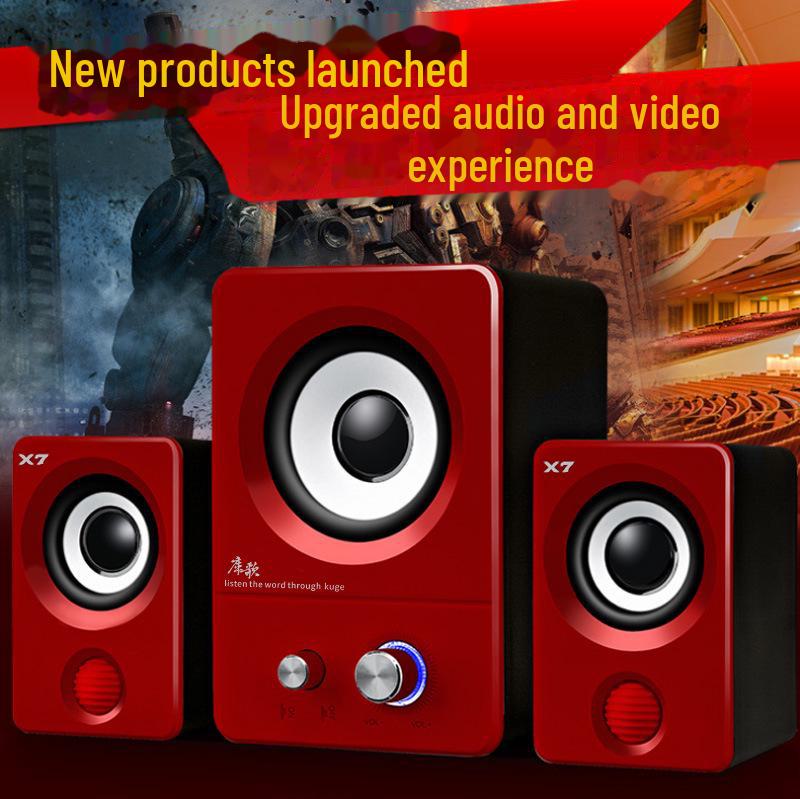 X7 Мини Мультимедийный Сабвуфер: Компактный динамик для настольного компьютера, ноутбука, мобильного устройства и домашнего использования
X7 Мини Мультимедийный Сабвуфер: Компактный динамик для настольного компьютера, ноутбука, мобильного устройства и домашнего использования