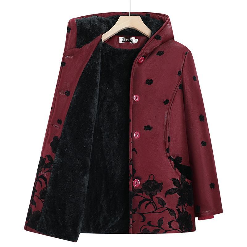 Hooded Cotton Jacket for Middle-Aged and Elderly Women – Thick Plush, Warm, Cold-Proof Winter Wear 2XL (Suggest 100-115 lbs)
Hooded Cotton Jacket for Middle-Aged and Elderly Women – Thick Plush, Warm, Cold-Proof Winter Wear 2XL (Suggest 100-115 lbs)