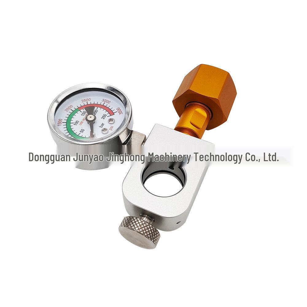 SodaStream DUO/Terra/Art Bottle Inflation Connector with Pressure Gauge Europe-W21.8 with 3500psi gauge-radial
SodaStream DUO/Terra/Art Bottle Inflation Connector with Pressure Gauge Europe-W21.8 with 3500psi gauge-radial