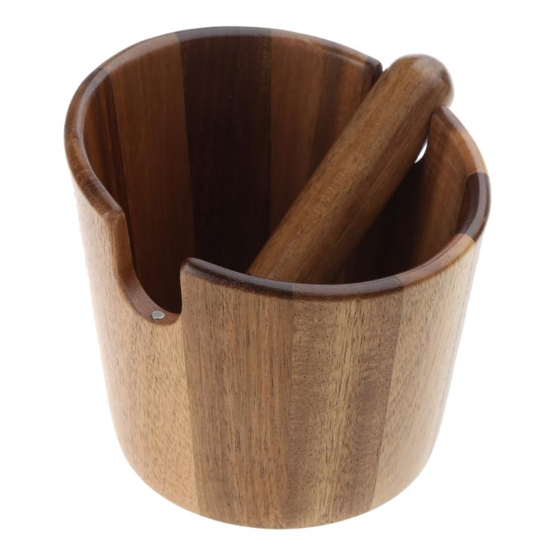 Coffee Knock Box Shock-Absorbent Espresso Knock Box for Coffee Grind Anti Slip Espresso Dump Bin Grind Waste Bin 1
Coffee Knock Box Shock-Absorbent Espresso Knock Box for Coffee Grind Anti Slip Espresso Dump Bin Grind Waste Bin 1