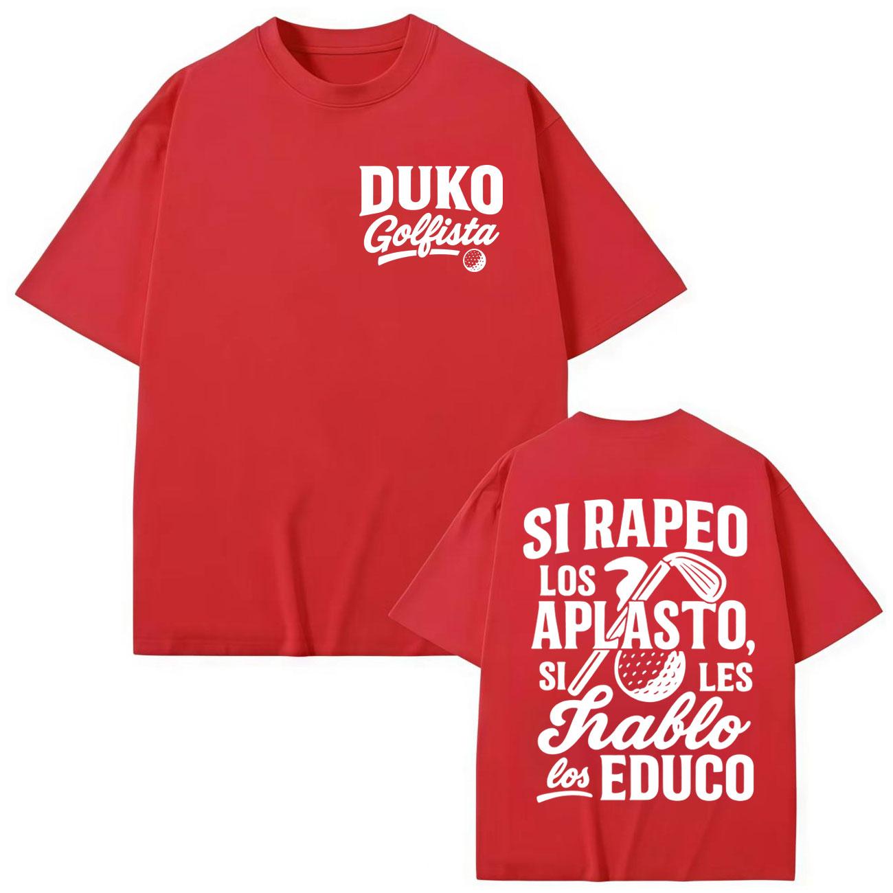 Rapper Duki Golfista Album Print T-shirt Men Women Clothing Fashion Hip Hop T Shirt Summer Cotton Short Sleeve T-shirts 3XL
Rapper Duki Golfista Album Print T-shirt Men Women Clothing Fashion Hip Hop T Shirt Summer Cotton Short Sleeve T-shirts 3XL