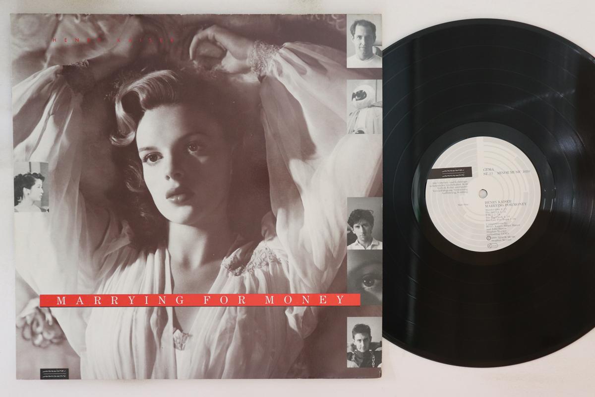 LP Record HENRY KAISER Marrying For Money 1010 MINOR MUSIC 1986 Germany Rock Used
LP Record HENRY KAISER Marrying For Money 1010 MINOR MUSIC 1986 Germany Rock Used