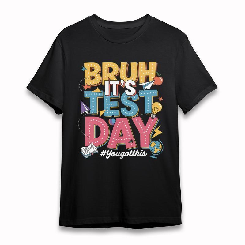 Women s Plus Size Soft Trend Classic T-Shirt Bruh Its Test Day Study Graphic Tee XL
Women s Plus Size Soft Trend Classic T-Shirt Bruh Its Test Day Study Graphic Tee XL