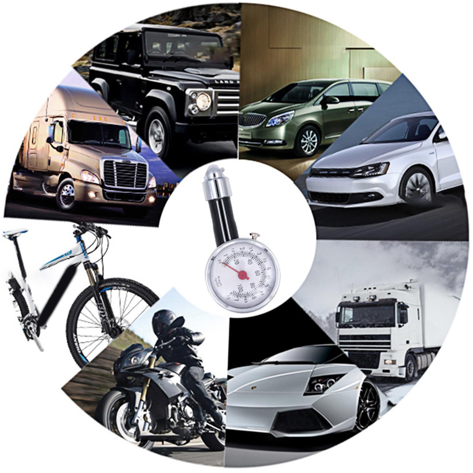 Car Tire Pressure Gauge Tyre Deflation Pointer Tire Inflation Pressure Gauge Measurement High Precision Meter Detector A
Car Tire Pressure Gauge Tyre Deflation Pointer Tire Inflation Pressure Gauge Measurement High Precision Meter Detector A