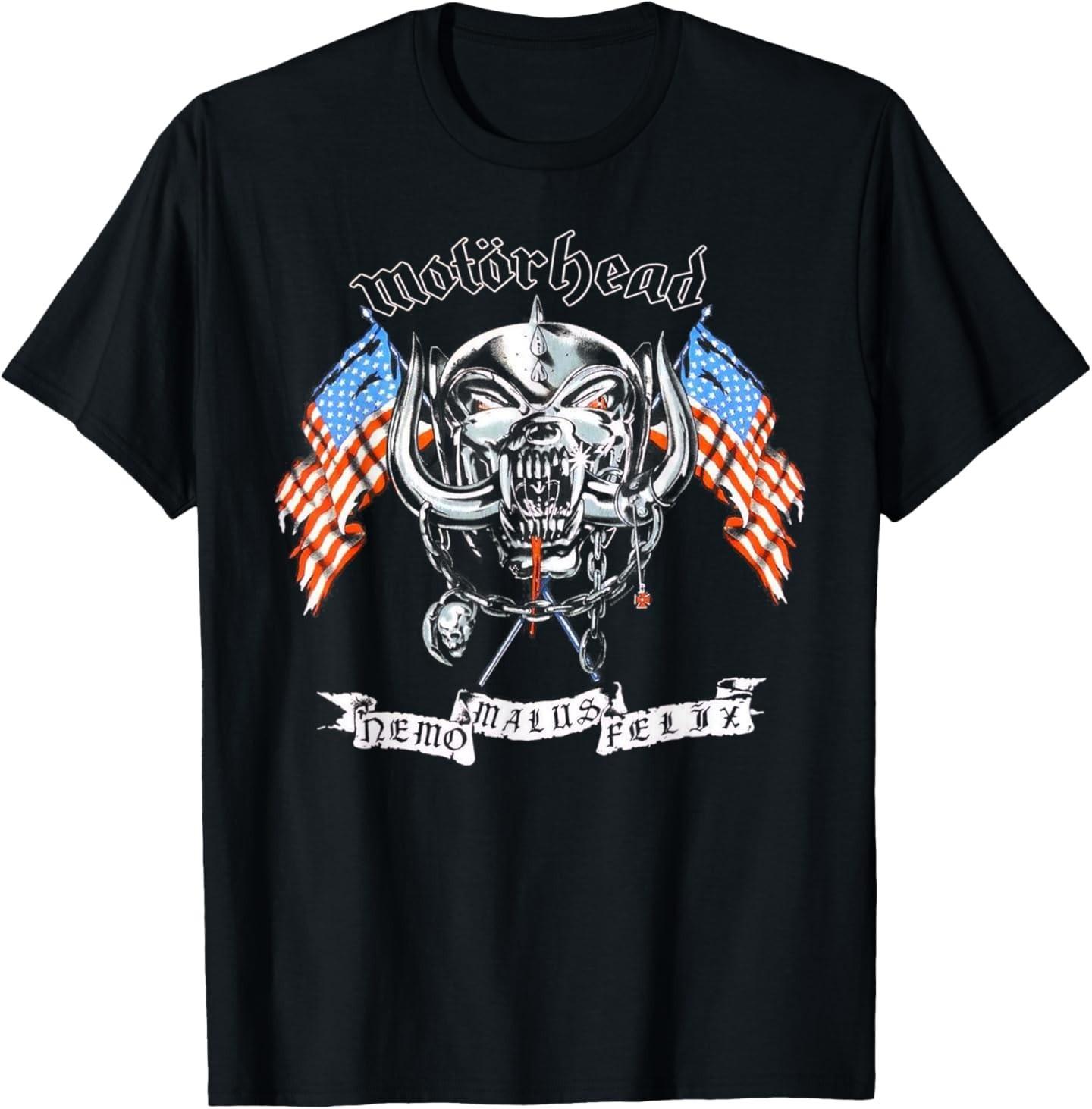 Motörhead - Nemo Malus Felix T-Shirt Mens Womens Tees Top M
Motörhead - Nemo Malus Felix T-Shirt Mens Womens Tees Top M