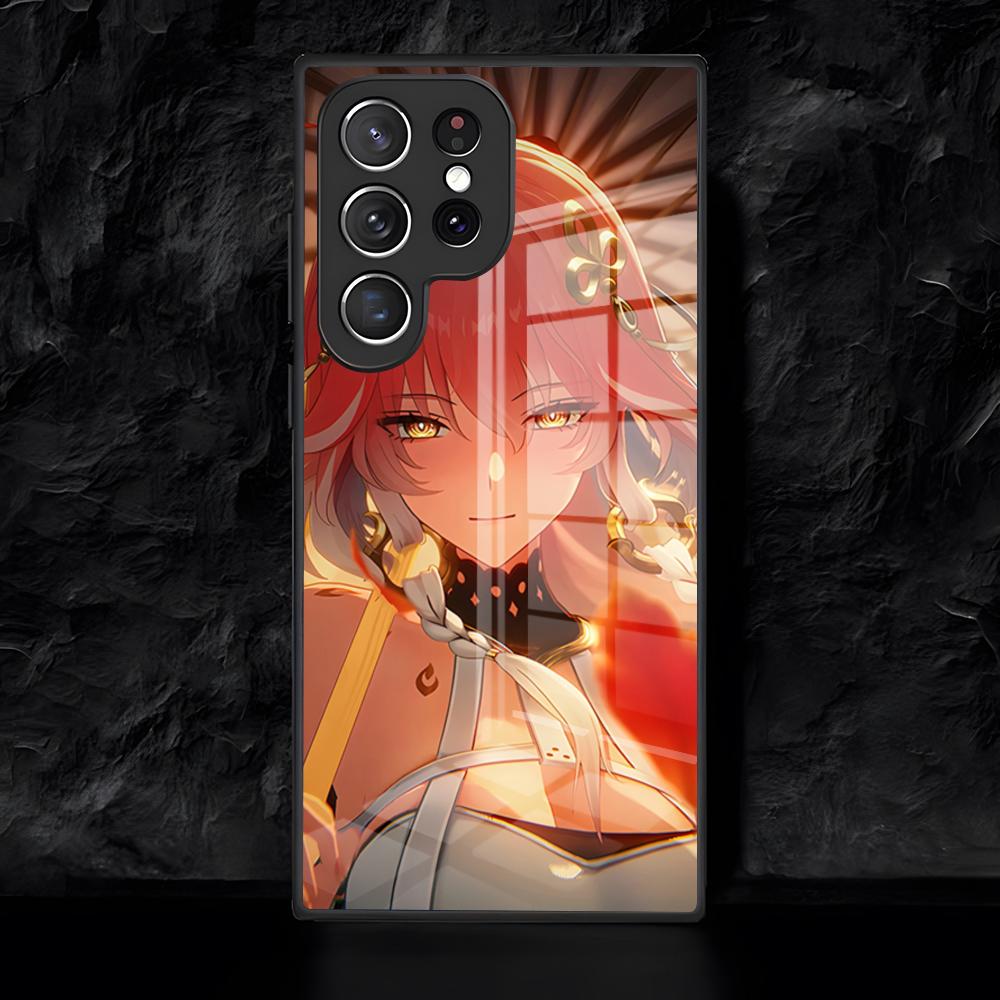 Wuthering Waves Changli-ES Phone Case For Samsung S26 S25 Edge Ultra 24 23 22 21 Ultra Plus Fe A55 56 15 4G 5G Glass Cover Galaxy S21
Wuthering Waves Changli-ES Phone Case For Samsung S26 S25 Edge Ultra 24 23 22 21 Ultra Plus Fe A55 56 15 4G 5G Glass Cover Galaxy S21
