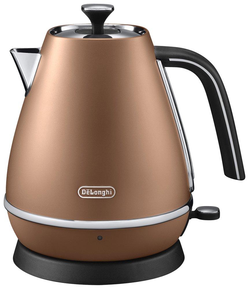 DeLonghi Distinta Collection Electric Kettle Style Copper Empty Boiling Prevention Automatic Power Off 1.0L KBI1200J-CP
DeLonghi Distinta Collection Electric Kettle Style Copper Empty Boiling Prevention Automatic Power Off 1.0L KBI1200J-CP