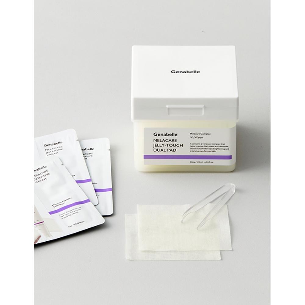 Jenavell Melacare Jelly Touch Двусторонние пэды 60 шт + 3 мл Крем для точечного нанесения в подарок
Jenavell Melacare Jelly Touch Двусторонние пэды 60 шт + 3 мл Крем для точечного нанесения в подарок