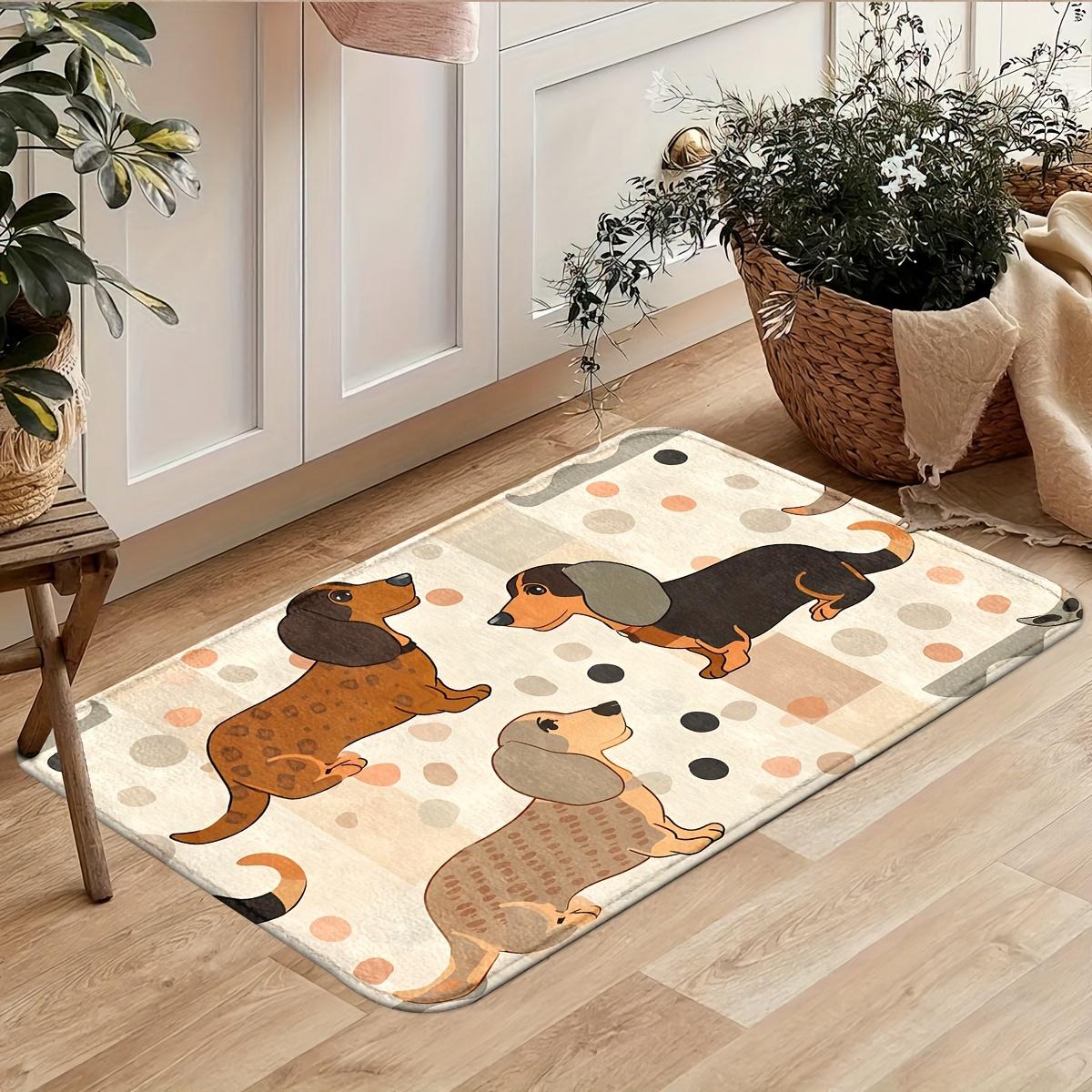 VIKAMA 1pc Cute Dachshund Pet Rug - Machine Washable - Suitable for Kitchen, Bathroom and Laundry Room Entry Area - Home Decor 80X120CM
VIKAMA 1pc Cute Dachshund Pet Rug - Machine Washable - Suitable for Kitchen, Bathroom and Laundry Room Entry Area - Home Decor 80X120CM