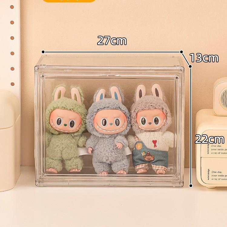 Transparent Acrylic Display Case Magnetic Closure Large Capacity Collectible Storage Box for Figurines Desktop Organizers Box
Transparent Acrylic Display Case Magnetic Closure Large Capacity Collectible Storage Box for Figurines Desktop Organizers Box
