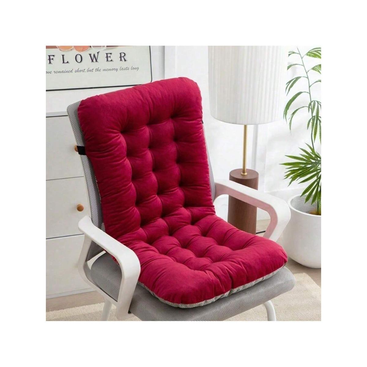 Plush thick cushion, office computer chair with backrest integrated chair cushion, student chair cushion 45x85cm
Plush thick cushion, office computer chair with backrest integrated chair cushion, student chair cushion 45x85cm