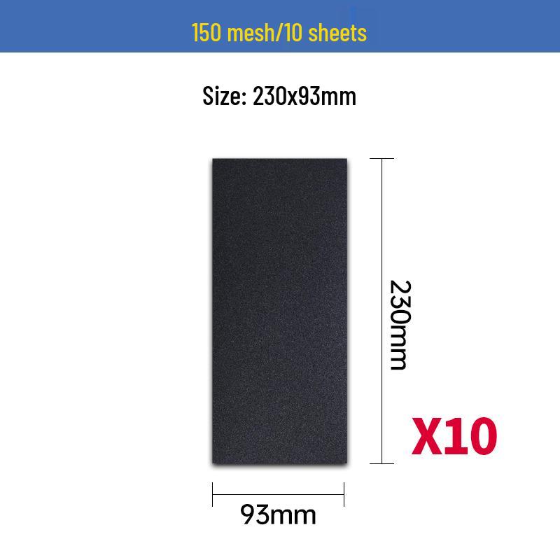 2000 Grit Wear-Resistant Wet/Dry Sandpaper Set for Woodworking, Jade, and Handcrafts
2000 Grit Wear-Resistant Wet/Dry Sandpaper Set for Woodworking, Jade, and Handcrafts