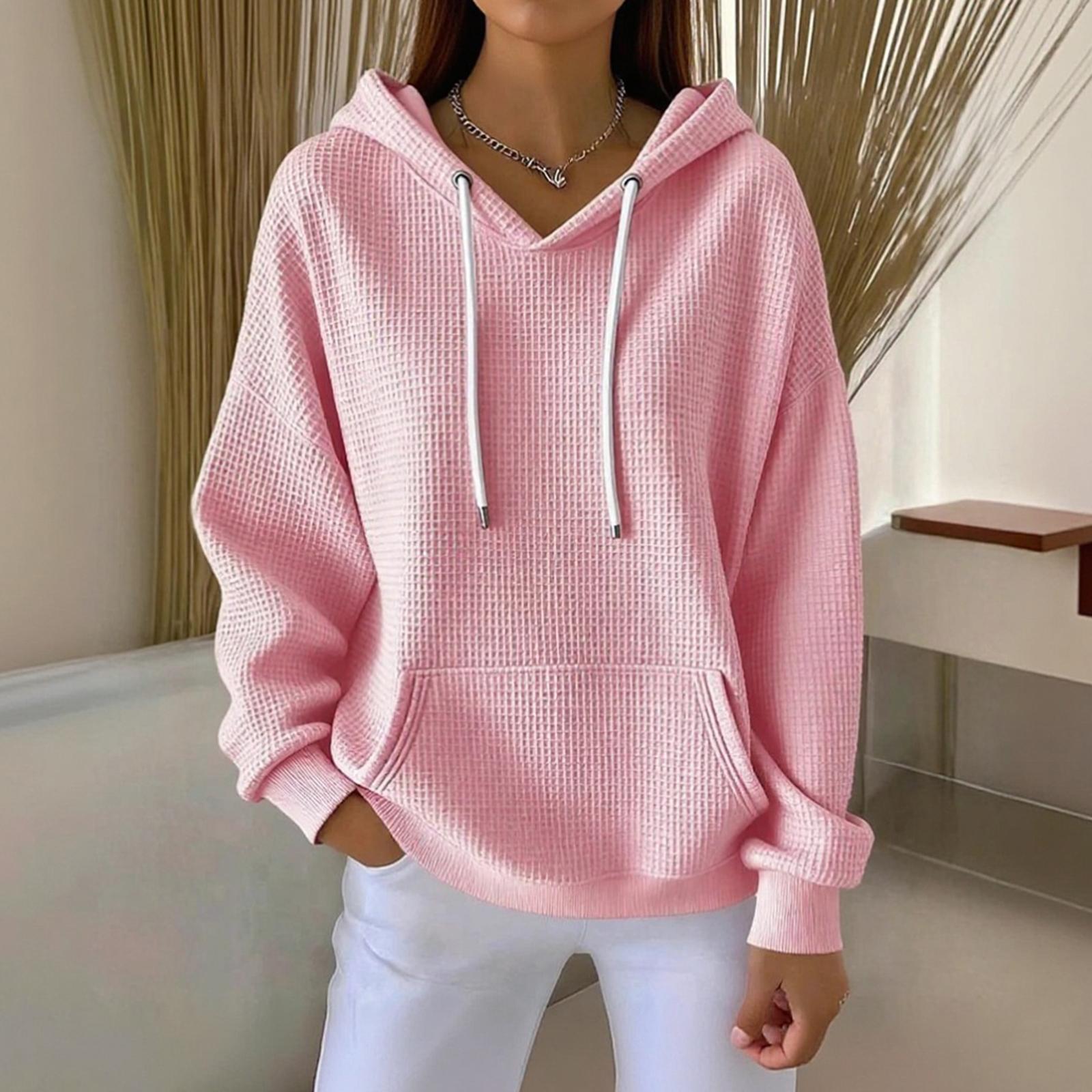 Women s Fashion Casual Solid-color Long-sleeved Sweatshirt L
Women s Fashion Casual Solid-color Long-sleeved Sweatshirt L