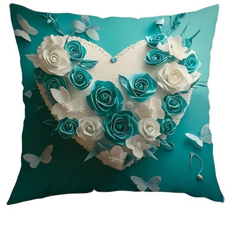Наволочка для подушки в форме сердца темно-синего цвета с бабочками и цветами ко Дню святого Валентина, подходит для декоративной наволочки для дивана, автомобиля, спальни 16x16Inch
Наволочка для подушки в форме сердца темно-синего цвета с бабочками и цветами ко Дню святого Валентина, подходит для декоративной наволочки для дивана, автомобиля, спальни 16x16Inch