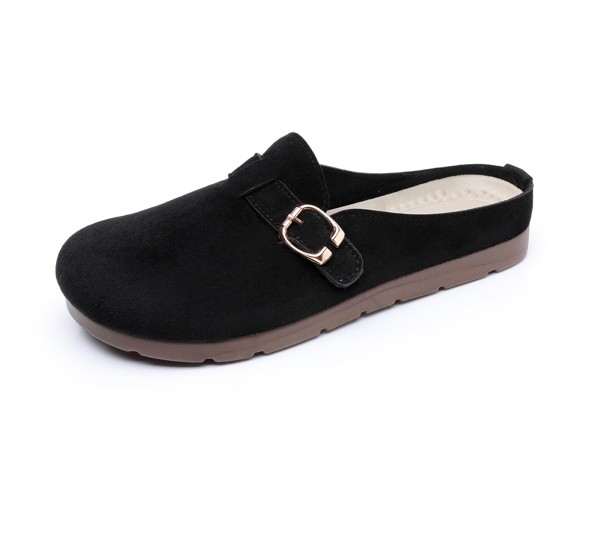 Обувь женская весна-лето 2025 года, новая ретро-туфля baotou с одной педалью, плоская подошва, круглая, повседневная, универсальная, модная, ленивая обувь 35 чёрный
Обувь женская весна-лето 2025 года, новая ретро-туфля baotou с одной педалью, плоская подошва, круглая, повседневная, универсальная, модная, ленивая обувь 35 чёрный