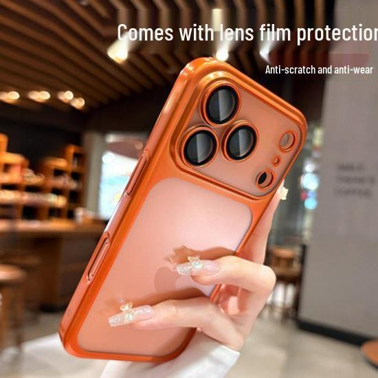 Гальванізована матова плівка на лінзу для чохлів iPhone 14/13 та Apple 17Air/16/15 PROMAX, Ударостійка iPhone 17 Air
Гальванізована матова плівка на лінзу для чохлів iPhone 14/13 та Apple 17Air/16/15 PROMAX, Ударостійка iPhone 17 Air