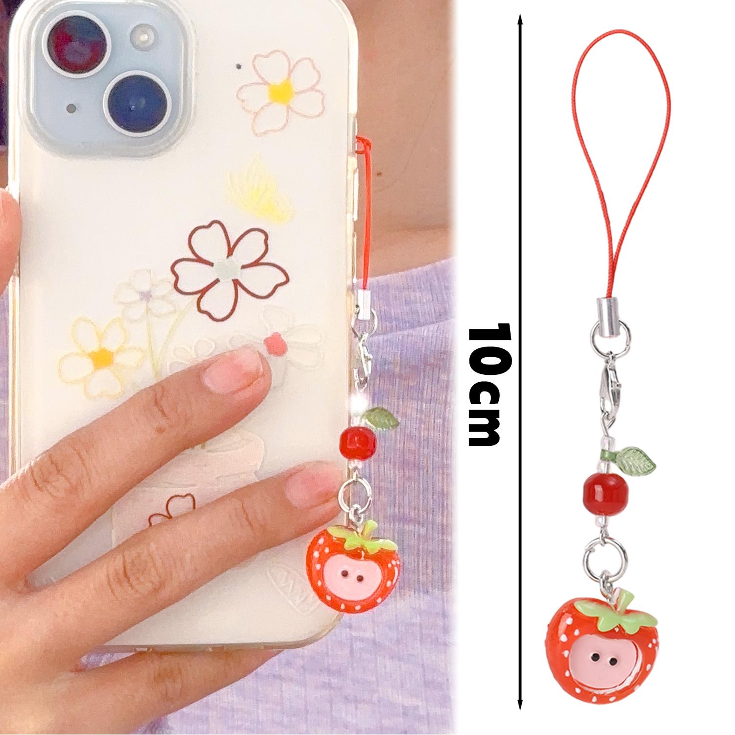 Red Green Apple Handmade Pendant Phone Chain Bead Hanging Ornament Camera Chain Cute Ins Girl Heart Key Chain Accessories земляничный
Red Green Apple Handmade Pendant Phone Chain Bead Hanging Ornament Camera Chain Cute Ins Girl Heart Key Chain Accessories земляничный