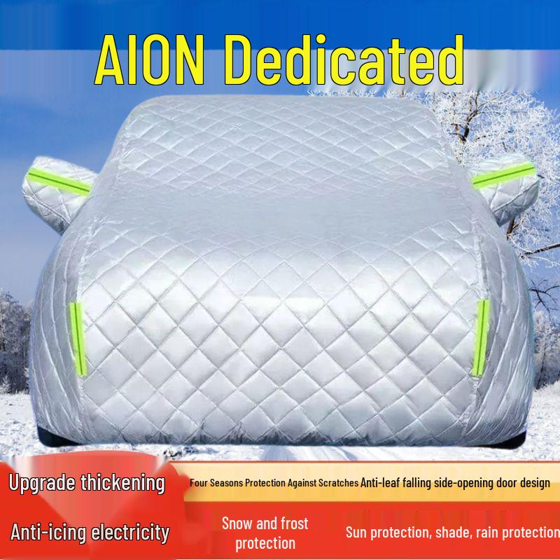 GAC AION S Car Cover - Sun, Rain & Hail Protection with Thickened Heat Insulation & Snow Frost Shield Thickened Hail Protection, All Seasons
GAC AION S Car Cover - Sun, Rain & Hail Protection with Thickened Heat Insulation & Snow Frost Shield Thickened Hail Protection, All Seasons