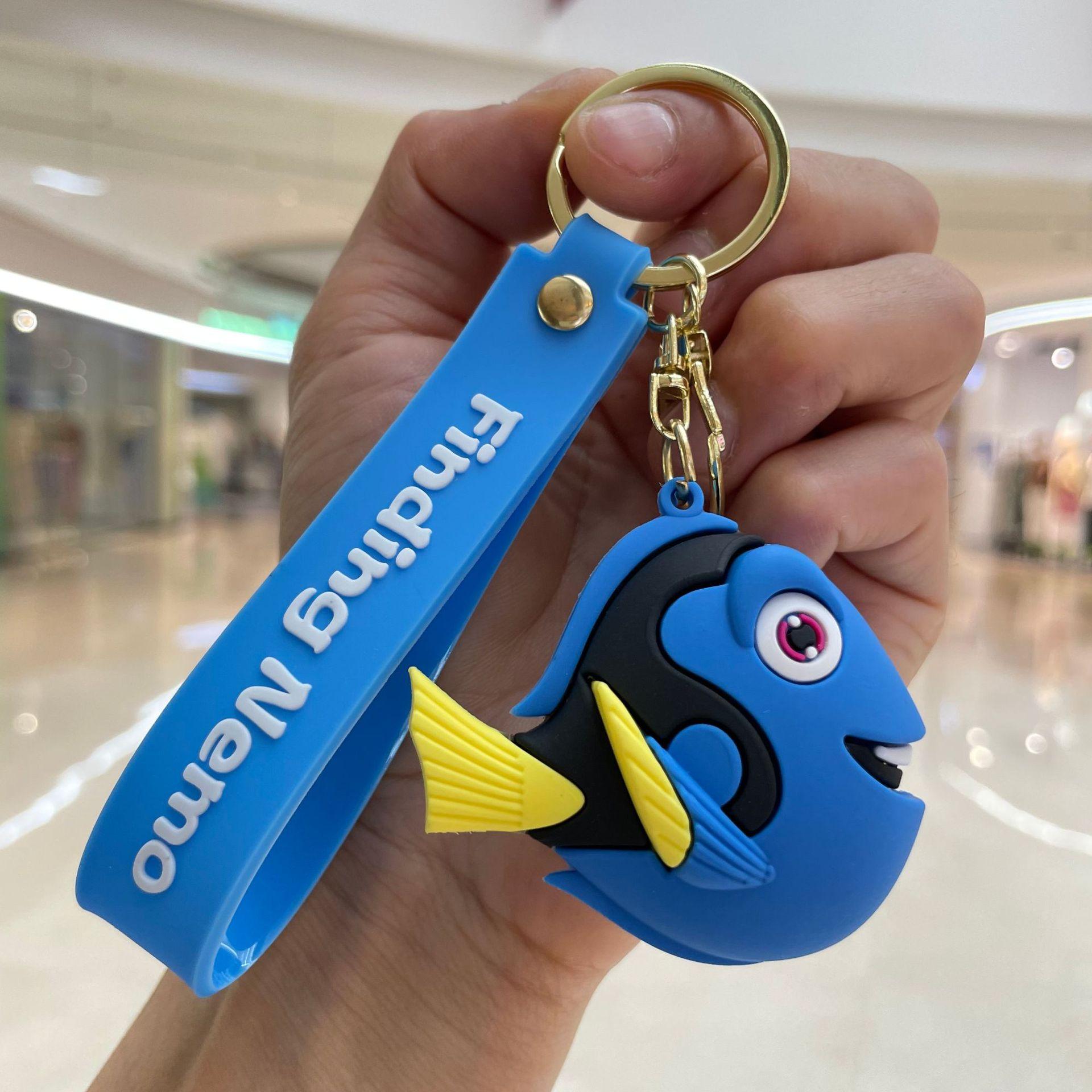 Disney Cartoon Keychain Toy Finding Nemo Dory Nemo Double Sided Keyring Kawaii Animal Pendant Collectible Doll Bag Decoration
Disney Cartoon Keychain Toy Finding Nemo Dory Nemo Double Sided Keyring Kawaii Animal Pendant Collectible Doll Bag Decoration
