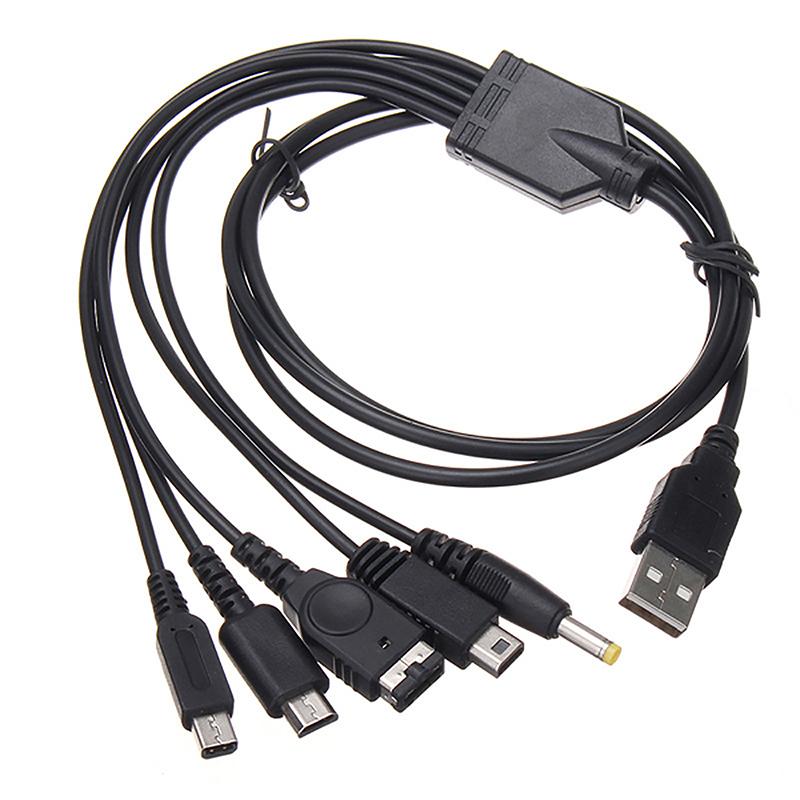 Аксессуары для DIY 5-в-1 Зарядный кабель для Nintendo Wii U / New 3Dsxl / New 3Ds / Nds Lite Sp / Psp / Gba Sp Зарядный шнур Onesize
Аксессуары для DIY 5-в-1 Зарядный кабель для Nintendo Wii U / New 3Dsxl / New 3Ds / Nds Lite Sp / Psp / Gba Sp Зарядный шнур Onesize