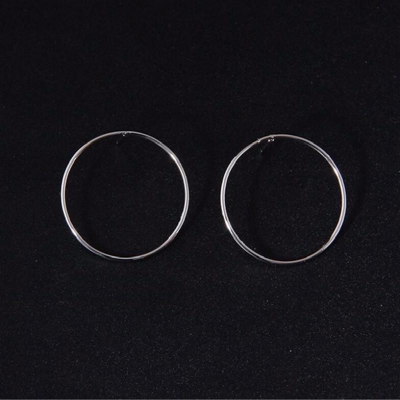 Корейські модні великі круглі круглі сережки-кільця для жінок Геометричні вушні сережки Brincos срібний
Корейські модні великі круглі круглі сережки-кільця для жінок Геометричні вушні сережки Brincos срібний