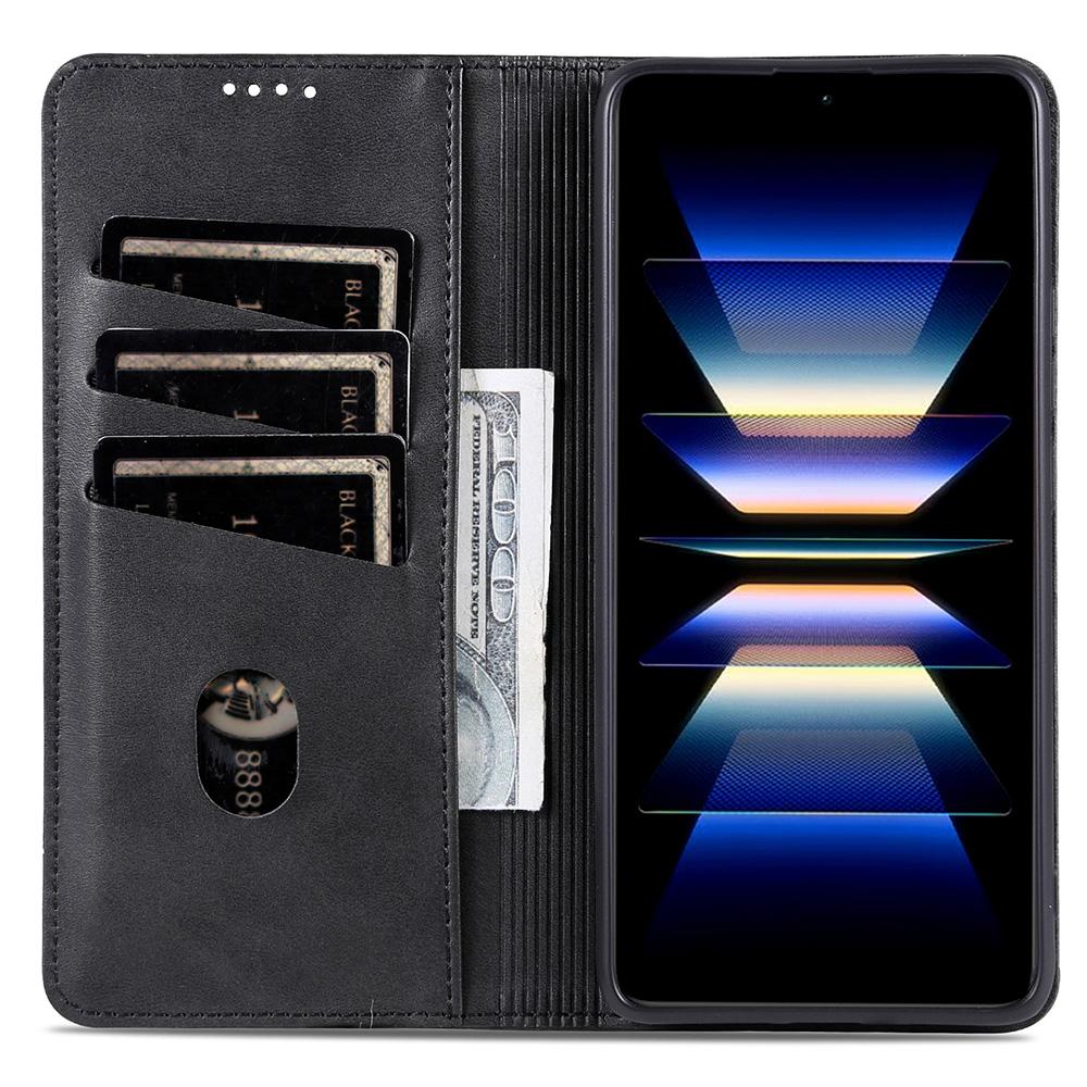AZNS For Xiaomi Redmi Note 14 5G Case Cowhide Texture PU Leather Wallet Phone Cover Black
AZNS For Xiaomi Redmi Note 14 5G Case Cowhide Texture PU Leather Wallet Phone Cover Black