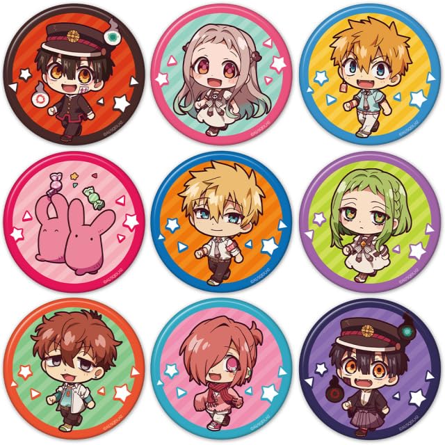 TV anime Toilet-Bound Hanako-kun Tick trading can badges (9 types) (BOX)
TV anime Toilet-Bound Hanako-kun Tick trading can badges (9 types) (BOX)