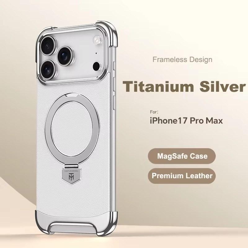 Роскошный кожаный ультратонкий безрамочный магнитный чехол для iPhone 17 16 15 14 13 Pro Max 17Air 17Pro Металлический кронштейн Противоударный бампер iPhone 17 Pro Max белый
Роскошный кожаный ультратонкий безрамочный магнитный чехол для iPhone 17 16 15 14 13 Pro Max 17Air 17Pro Металлический кронштейн Противоударный бампер iPhone 17 Pro Max белый