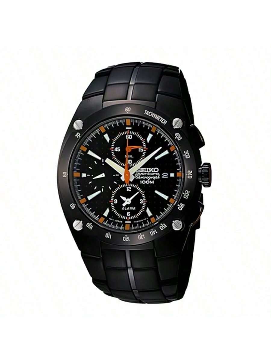 Men s Quartz Watch, Black Dial, Stainless Steel Material, Sporty, Suitable for Daily Wear, SNA595J1, 100M Water Resistance
Men s Quartz Watch, Black Dial, Stainless Steel Material, Sporty, Suitable for Daily Wear, SNA595J1, 100M Water Resistance