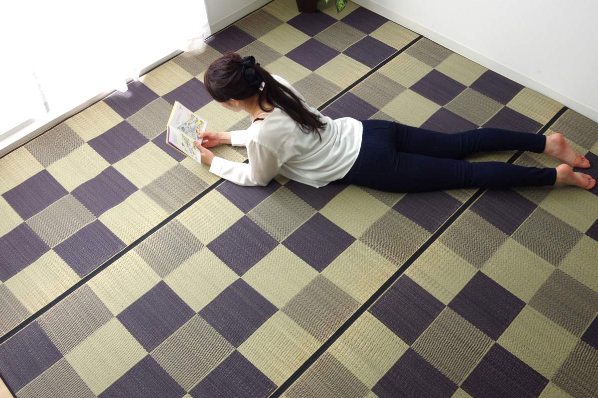 Ковер Ikehiko Igusa Rug Carpet Block 2 191 x 250 см, серый, сделано в Японии, приблизительно. #8220430 серый
Ковер Ikehiko Igusa Rug Carpet Block 2 191 x 250 см, серый, сделано в Японии, приблизительно. #8220430 серый