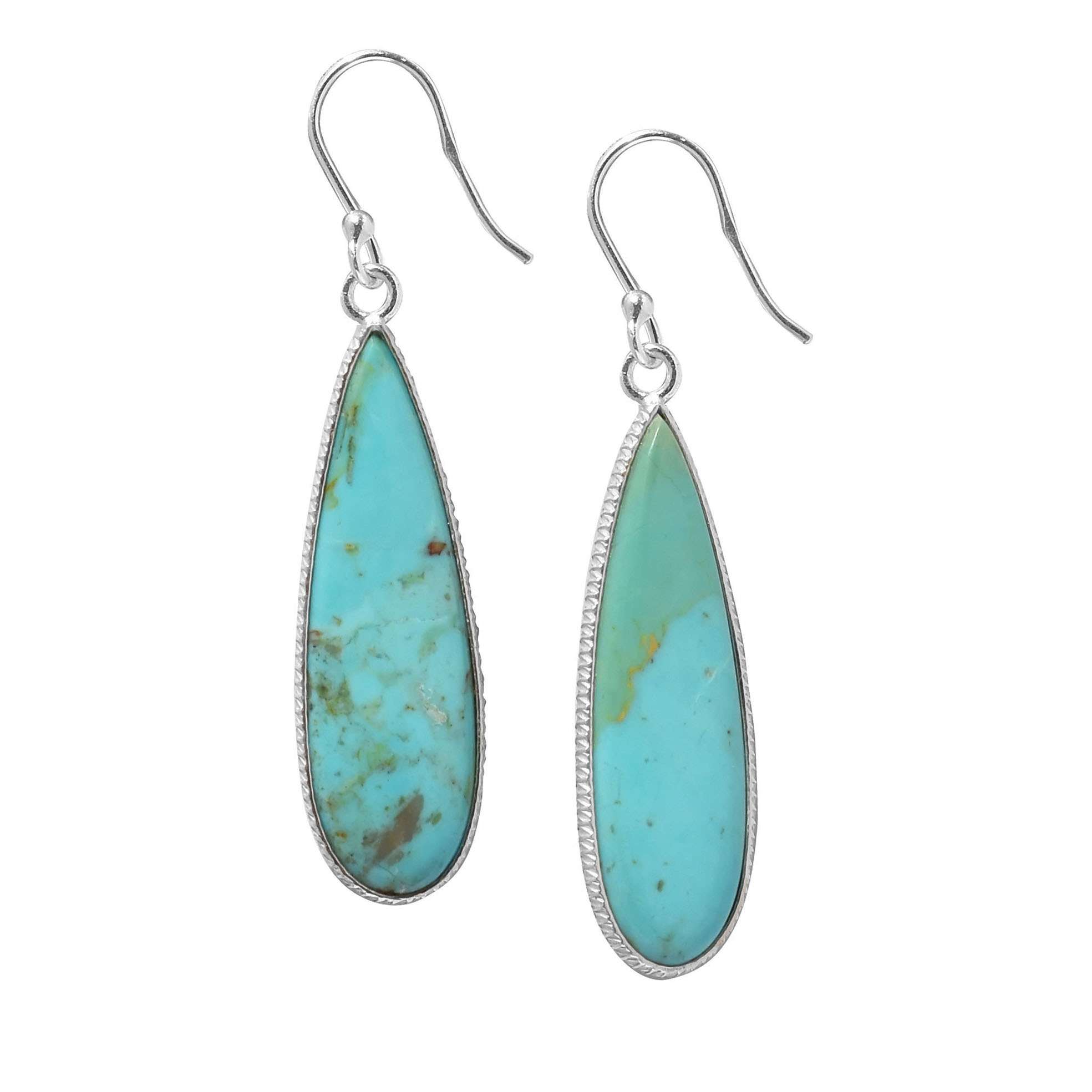 Turquoise Gemstone Earrings Solid 925 Sterling Silver Handmade Earrings Jewelry Gift For Women And Girls E-3278
Turquoise Gemstone Earrings Solid 925 Sterling Silver Handmade Earrings Jewelry Gift For Women And Girls E-3278