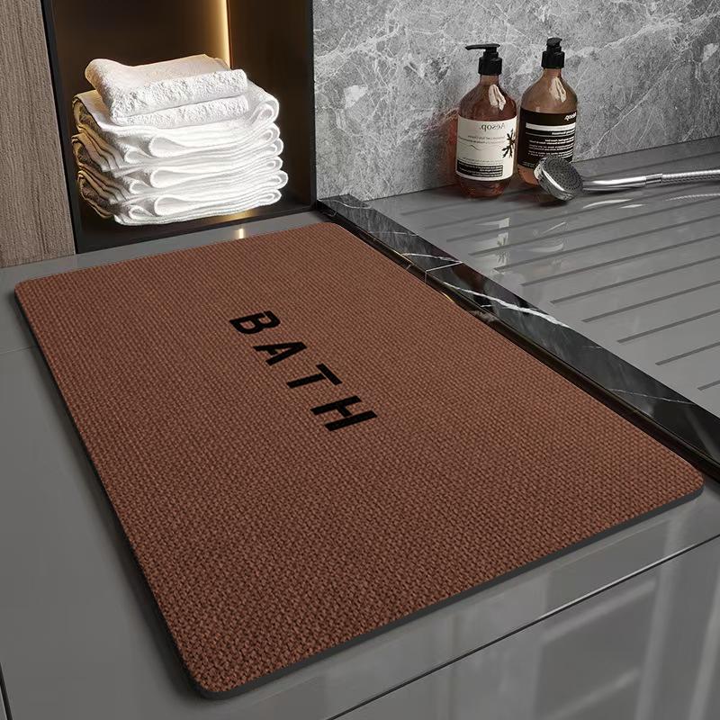 2D Flat Bathroom Foot Mat Diatom Mud Imitation Woven Absorbent Mat Square Toilet Mat Door Mat Entrance Mat 40x60cm 15.7x23.6in
2D Flat Bathroom Foot Mat Diatom Mud Imitation Woven Absorbent Mat Square Toilet Mat Door Mat Entrance Mat 40x60cm 15.7x23.6in