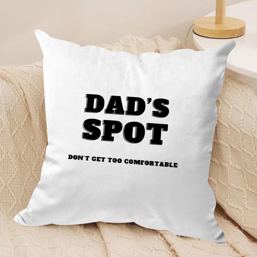 Забавная наволочка DADS SPOT из мягкой плюшевой ткани, двусторонняя, для всех сезонов, современный декор для дома, подарок 30x30cm
Забавная наволочка DADS SPOT из мягкой плюшевой ткани, двусторонняя, для всех сезонов, современный декор для дома, подарок 30x30cm