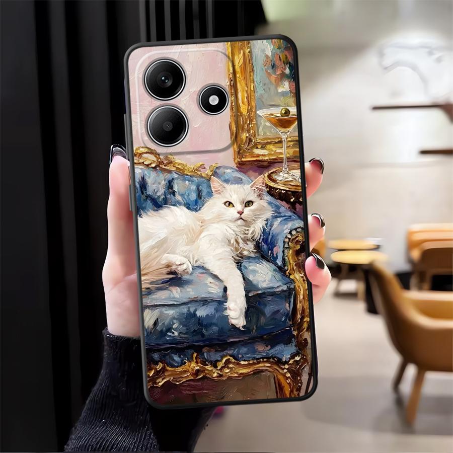 Cartoon Oil Painting Cat Case for Xiaomi Redmi Note 14 10 K80 A1 14C 13 Pro Plus 12C 13C 9 8 7 A4 A5 12 11 A3 Phone Cover K40 A2 Redmi 12C
Cartoon Oil Painting Cat Case for Xiaomi Redmi Note 14 10 K80 A1 14C 13 Pro Plus 12C 13C 9 8 7 A4 A5 12 11 A3 Phone Cover K40 A2 Redmi 12C