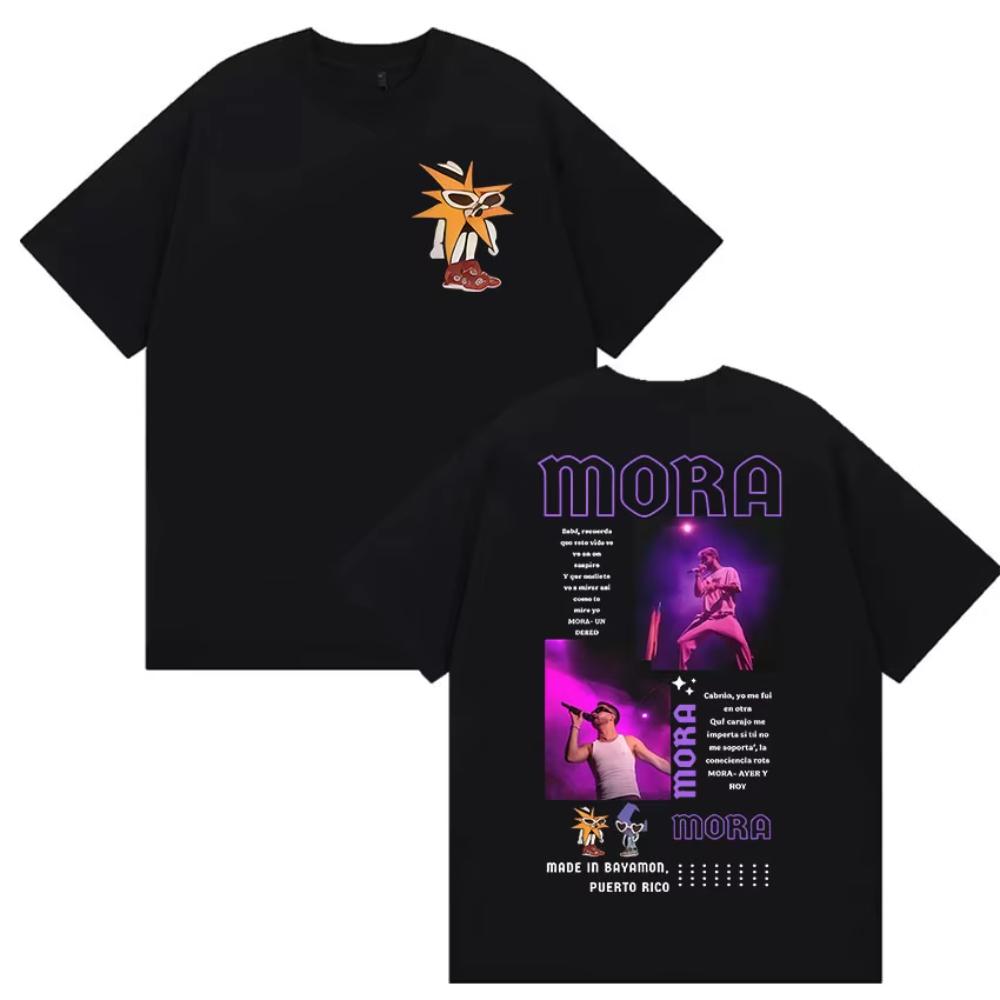 Rapper Mora Merch Graphic T Shirt Men s Vintage Fashion High Quality T-shirts Women s Casual Cotton Oversized T-shirt Streetwear 5XL різнокольоровий
Rapper Mora Merch Graphic T Shirt Men s Vintage Fashion High Quality T-shirts Women s Casual Cotton Oversized T-shirt Streetwear 5XL різнокольоровий
