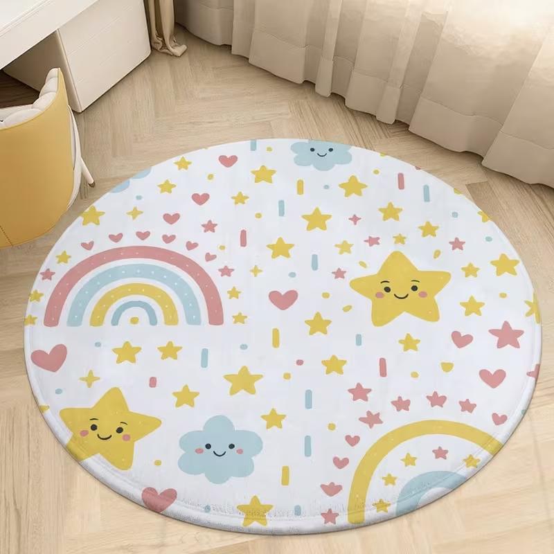 Realistic Black Bear & Pine Forest Round Rug, 2D Falt Indoor with Bear Paw Print Design for Cabin, Lodge, Living Room -washable 80cm
Realistic Black Bear & Pine Forest Round Rug, 2D Falt Indoor with Bear Paw Print Design for Cabin, Lodge, Living Room -washable 80cm
