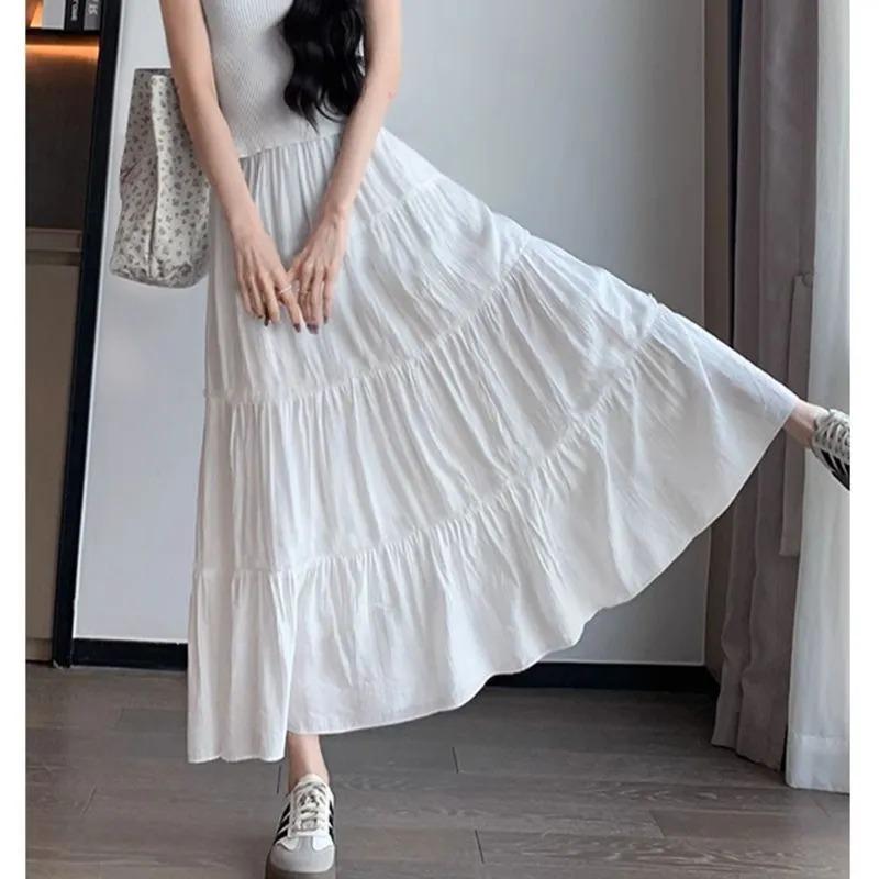 Women s Tiered Ruffle Elastic Waist Maxi Skirt S белый
Women s Tiered Ruffle Elastic Waist Maxi Skirt S белый