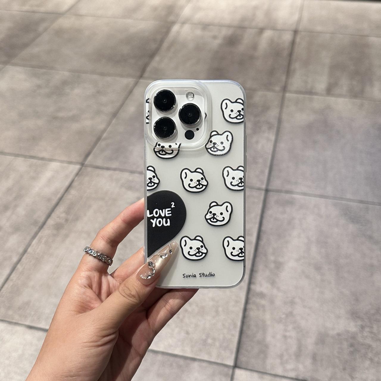 Love cat and dog suitable for Apple 16 mobile phone case iPhone15 matte couple protective case apple 6
Love cat and dog suitable for Apple 16 mobile phone case iPhone15 matte couple protective case apple 6