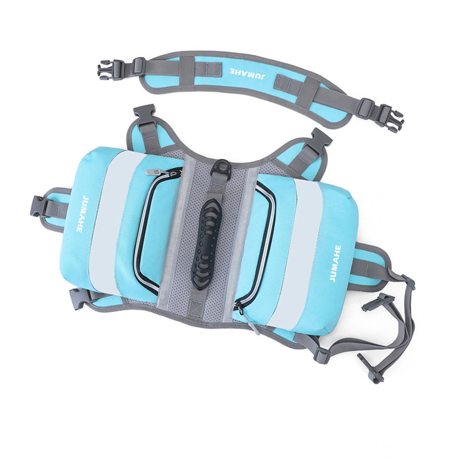 Dog Vest Harness Backpack Reflective Strips Metal Buckle Vest with Side Bags for Walking Hiking ing
Dog Vest Harness Backpack Reflective Strips Metal Buckle Vest with Side Bags for Walking Hiking ing