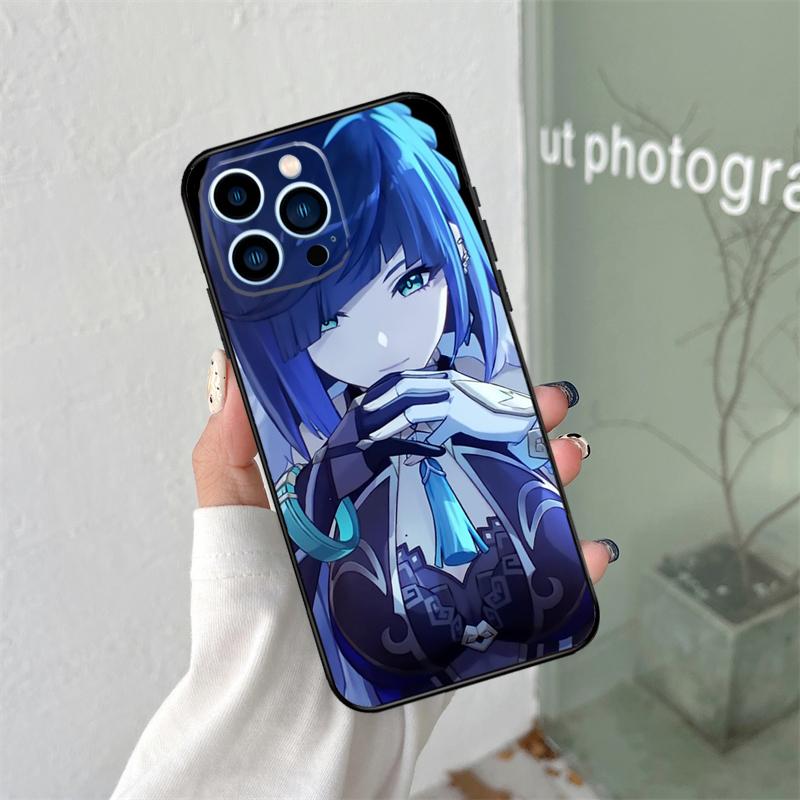 Силиконовый мягкий чехол Yelan Genshin Impact для iPhone 17 Air 11 15 16 14 Pro Max 12 13 Mini 16 Plus 16e Задняя крышка For iPhone 11
Силиконовый мягкий чехол Yelan Genshin Impact для iPhone 17 Air 11 15 16 14 Pro Max 12 13 Mini 16 Plus 16e Задняя крышка For iPhone 11