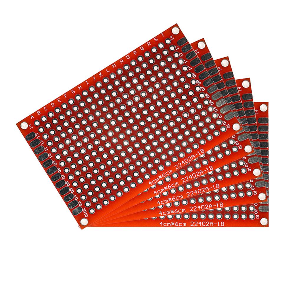 5PCS PCB Board Червона двостороння плата 2*8CM 3*7CM 4*6CM PCB DIY Universal Circuit Board 2x8CM
5PCS PCB Board Червона двостороння плата 2*8CM 3*7CM 4*6CM PCB DIY Universal Circuit Board 2x8CM