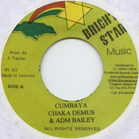 7-дюймовая пластинка CHAKA DEMUS, ADMIRAL BAILEY / HAWKE - Cumbaya / Libathy Bright Star 2009 Ямайка Регги, Ска и Даб
7-дюймовая пластинка CHAKA DEMUS, ADMIRAL BAILEY / HAWKE - Cumbaya / Libathy Bright Star 2009 Ямайка Регги, Ска и Даб