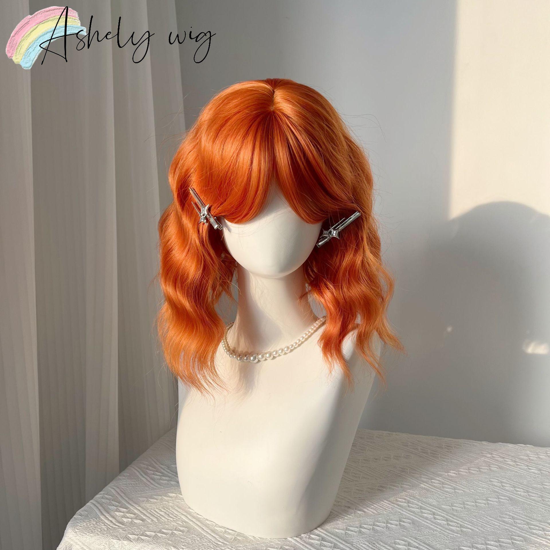 Ashely Ginger Orange Wig Short Bob Wig with Bangs 12inch Curly Hair Wig Lolita High Quality Synthetic Wigs for Daily Use Cosplay (Ginger ,12inches&1pc) имбирный
Ashely Ginger Orange Wig Short Bob Wig with Bangs 12inch Curly Hair Wig Lolita High Quality Synthetic Wigs for Daily Use Cosplay (Ginger ,12inches&1pc) имбирный