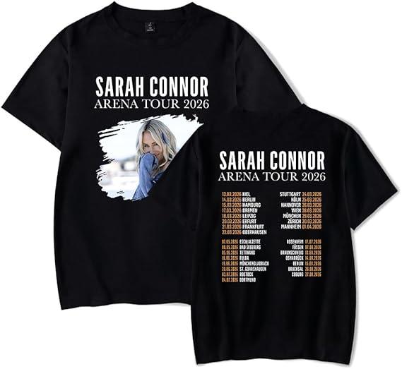 Sarah Connor Merch Arena Tour 2026 TShirt Streetwear TShirt Shirt Unisex Women Short Sleeve Fashion Tee XL
Sarah Connor Merch Arena Tour 2026 TShirt Streetwear TShirt Shirt Unisex Women Short Sleeve Fashion Tee XL